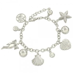 SHELL LOVE CHARM BRACELET